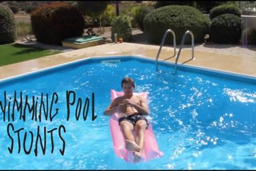 Amazing Swimming Pool Stunts!