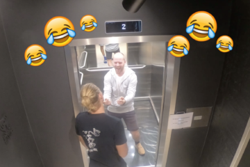 Insane Psycho Elevator Prank! (Pepper Sprayed)