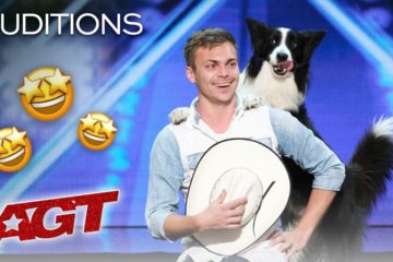 Wow! Adorable Dog performs Amazing Tricks with Trainer – America’s Got Talent 2019
