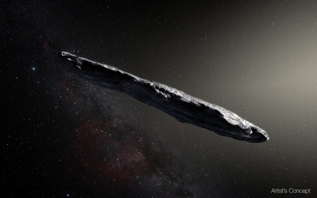 A Strange Object recently visited our Solar System