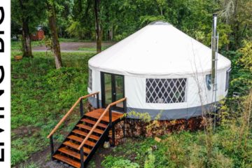 Amazing Modern Yurt is a Design Marvel