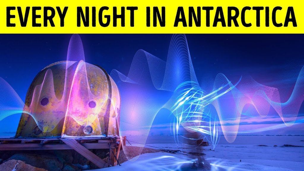 Something strange happens Every Night in Antarctica