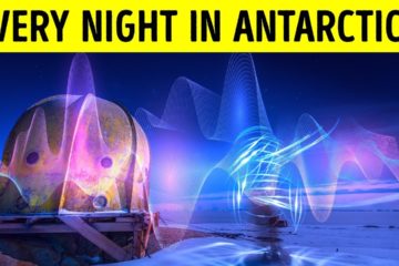 Something strange happens Every Night in Antarctica